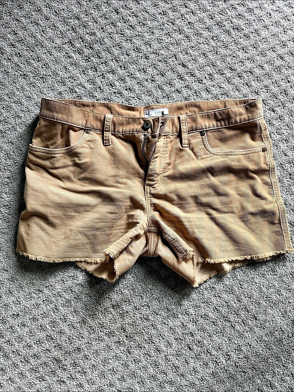Carve Designs Oahu Short Women's Brown corduroy Shorts